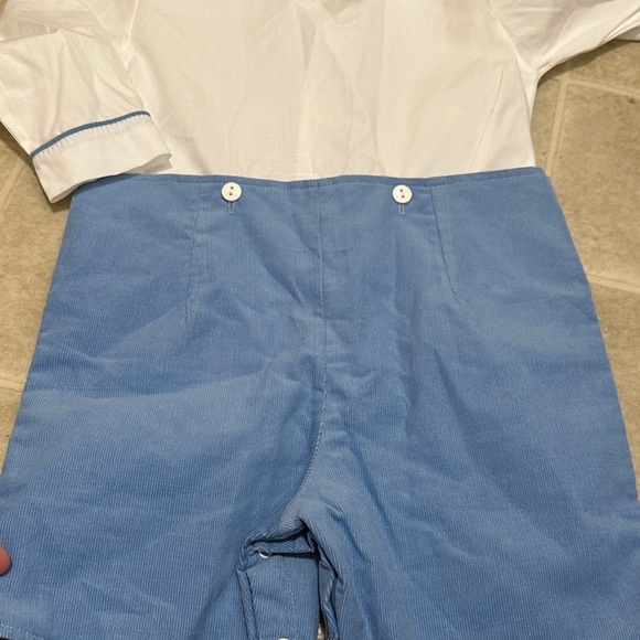 Fantasie White and Blue Kids One Piece Shorts - Picture 6 of 7